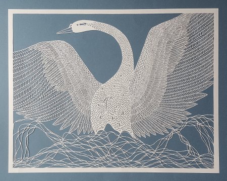 Журавли трафареты для вырезания