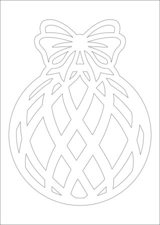 Новогодние шары на окна