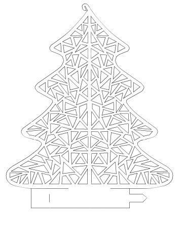 Схемы вытынанок на новый год