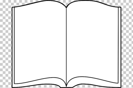 Открытая книга раскраска