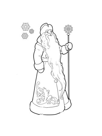 Новогодние вытынанки Снеговик