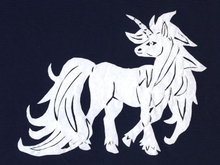 Единорог для вырезания