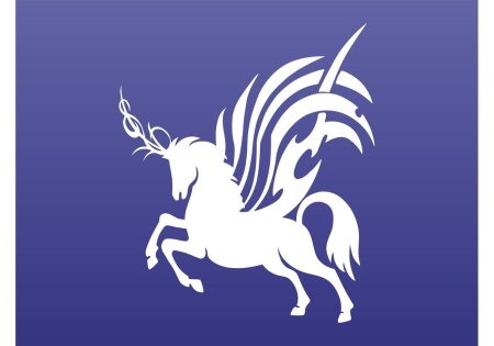 Единорог вектор
