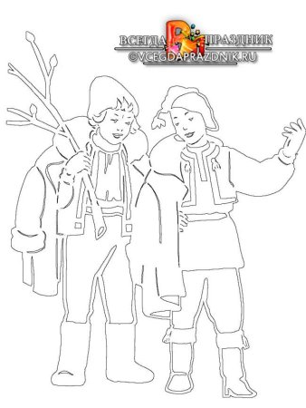 Вытынанка 12 месяцев