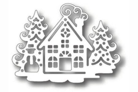 Новогодние домики на окна