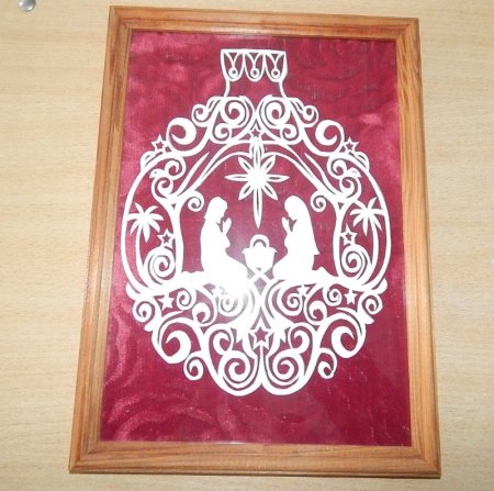 Вытынанка христославы