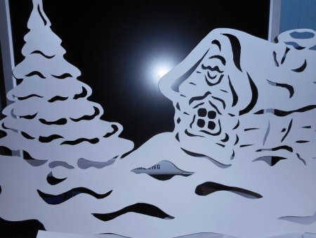 Сугробы на окна к новому году