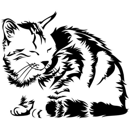 Кот для выжигания