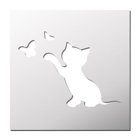 Вытынанка кошка