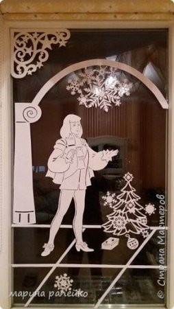 Украшения на окна Щелкунчик