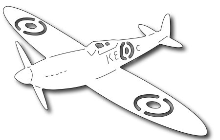 Трафареты Авиация
