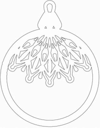 Новогодние шары трафареты на окна
