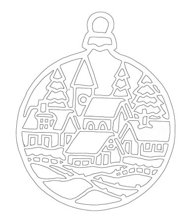 Новогодние шары для украшения окон