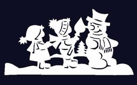 Фигурки человечков из бумаги