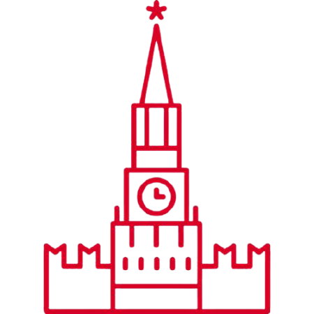 Очертания города Кремля