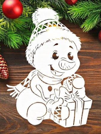 Новогодние раскраски животные с подарками