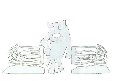 Кошки и собаки. Раскраска