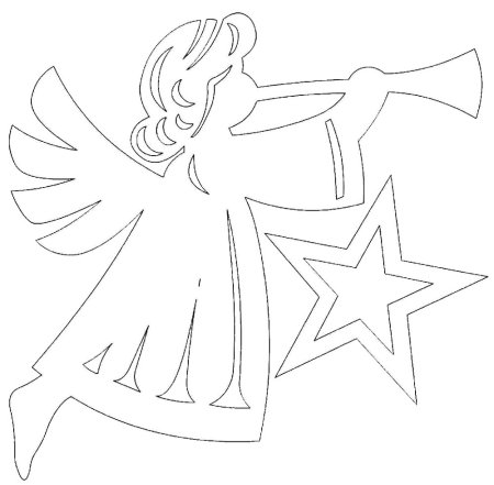 Шаблоны для вырезания на новый год