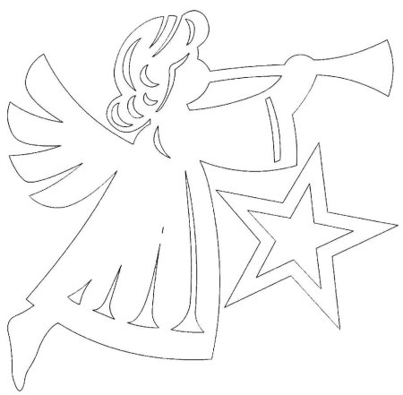 Шаблоны для вырезания на новый год