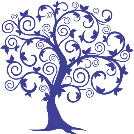 Вытынанка крона дерева