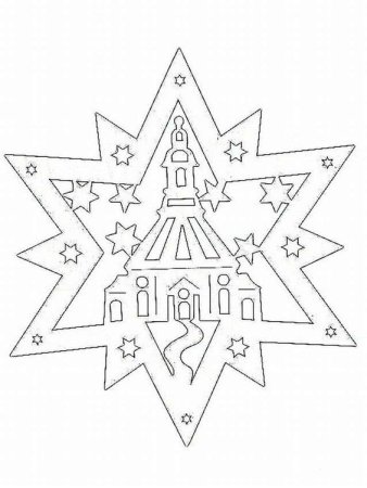 Вытыканки новогодние звезды