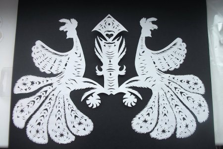 Ажурное дерево для вырезания