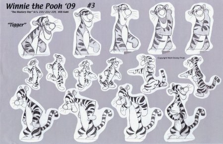 Тигра model Sheet