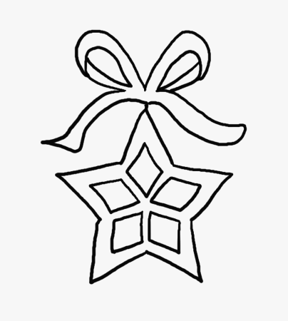 Трафарет на окна новый год 2021