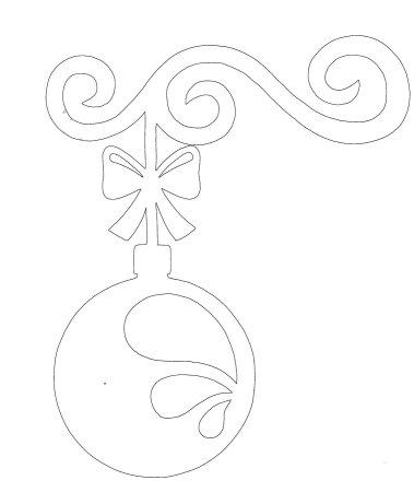 Трафарет "окна"