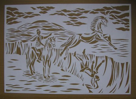 Силуэтное вырезание