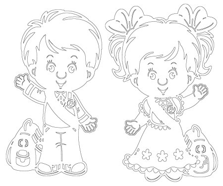 Вытынанка дети