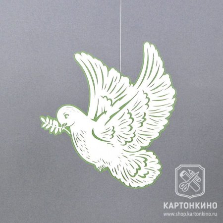 Ажурные голуби для вырезания