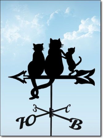 Флюгер кошка
