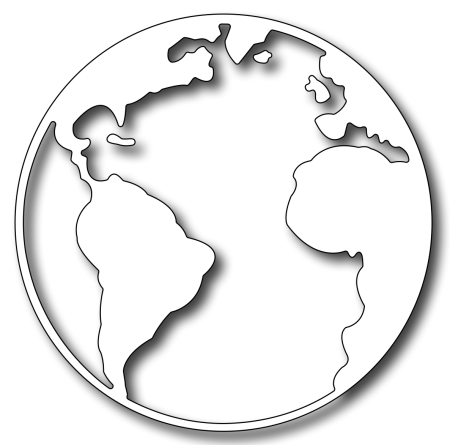 Трафарет земли для вырезания