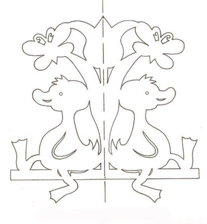 Симметричная аппликация