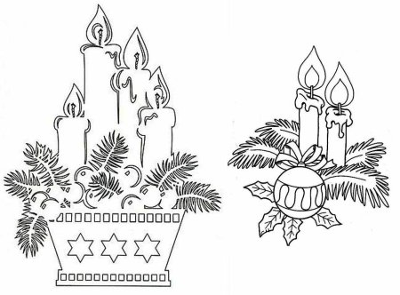 Новогодние трафареты вырезать