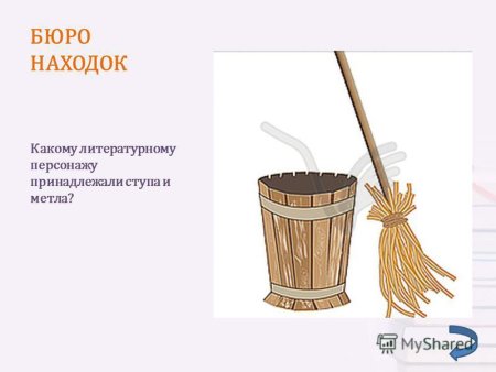Баба Яга теневой театр