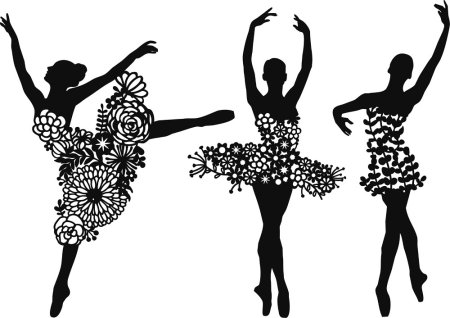 Paper Cutting балерина