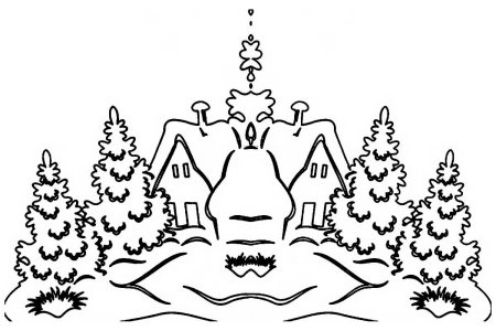Вытыканки домики