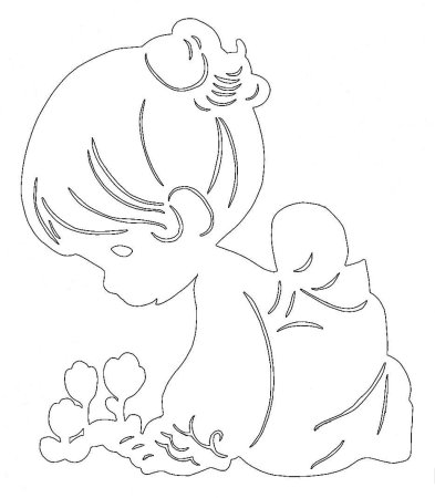 Вытынанка дети