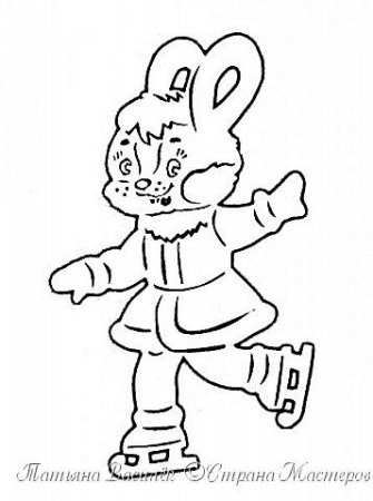 Вытынанки на коньках