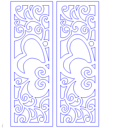 Ажурная закладка