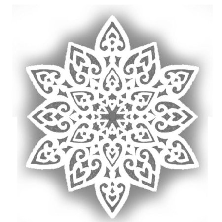 Снежинки для вырезания