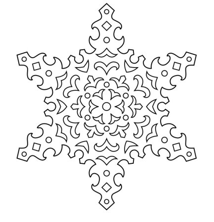 Вытанки снежки круглые