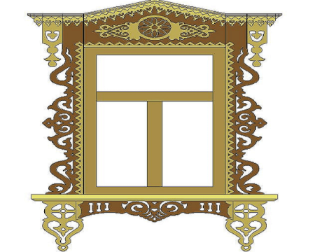 Рисунок на тему окна России