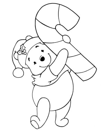 Контур Винни Тигруля Пятачок