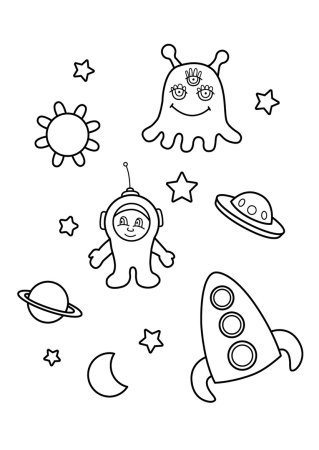 Космос для вырезания