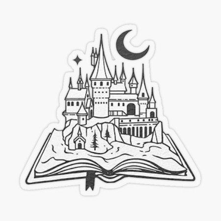 Гарри Поттер трафаретки