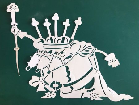 Вытынанка Щелкунчик