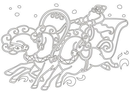 Трафарет «новогодний»